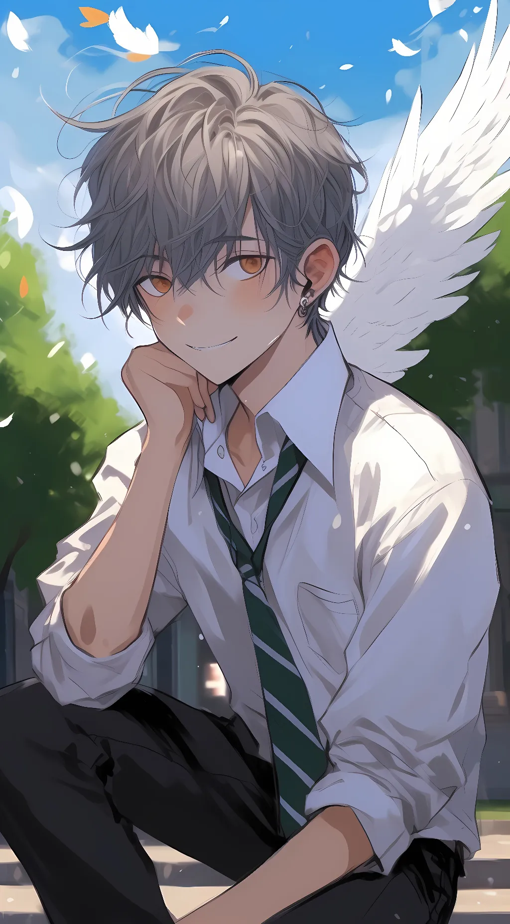 ai character: Corps Yagami background