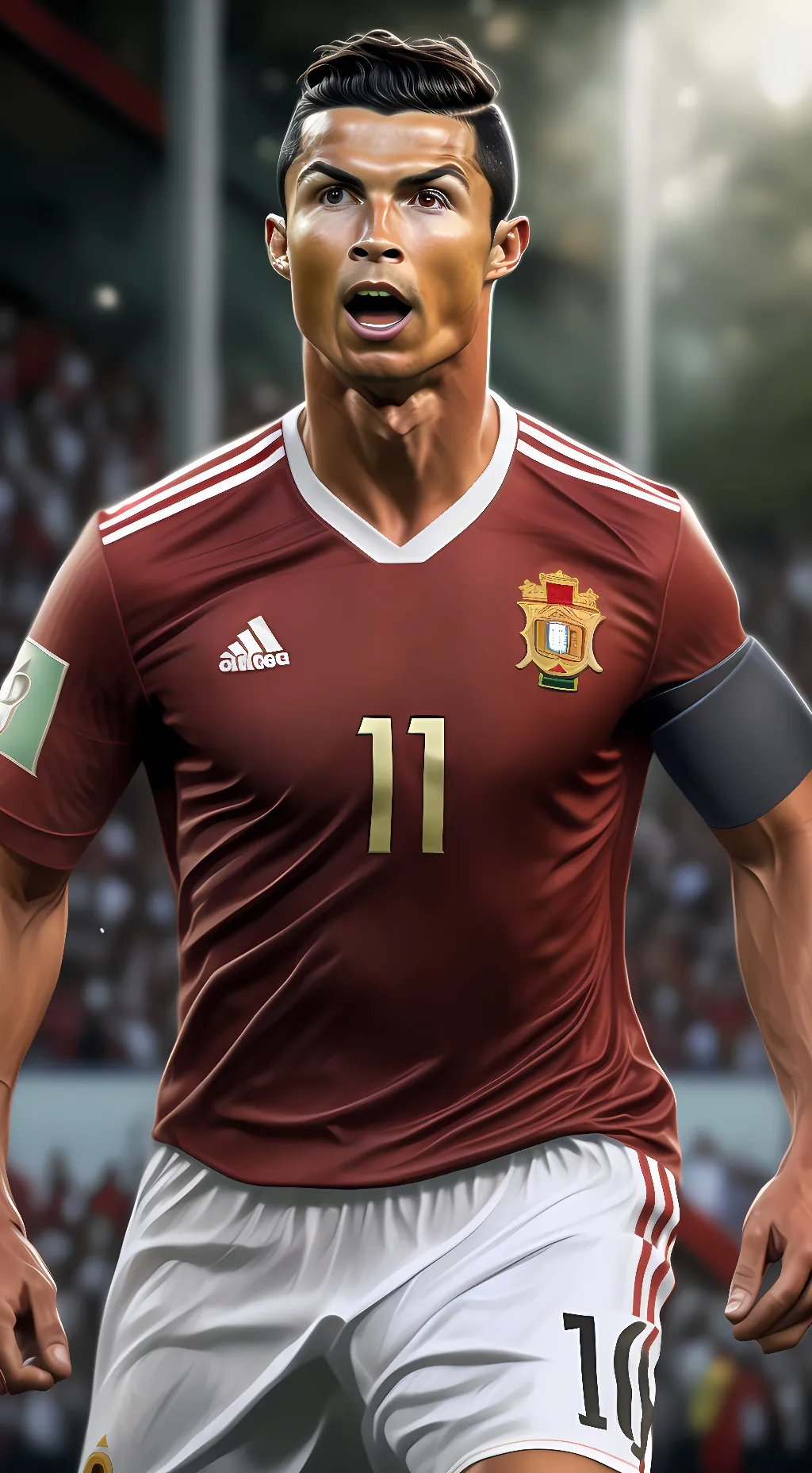 ai character: cristiano ronaldo background