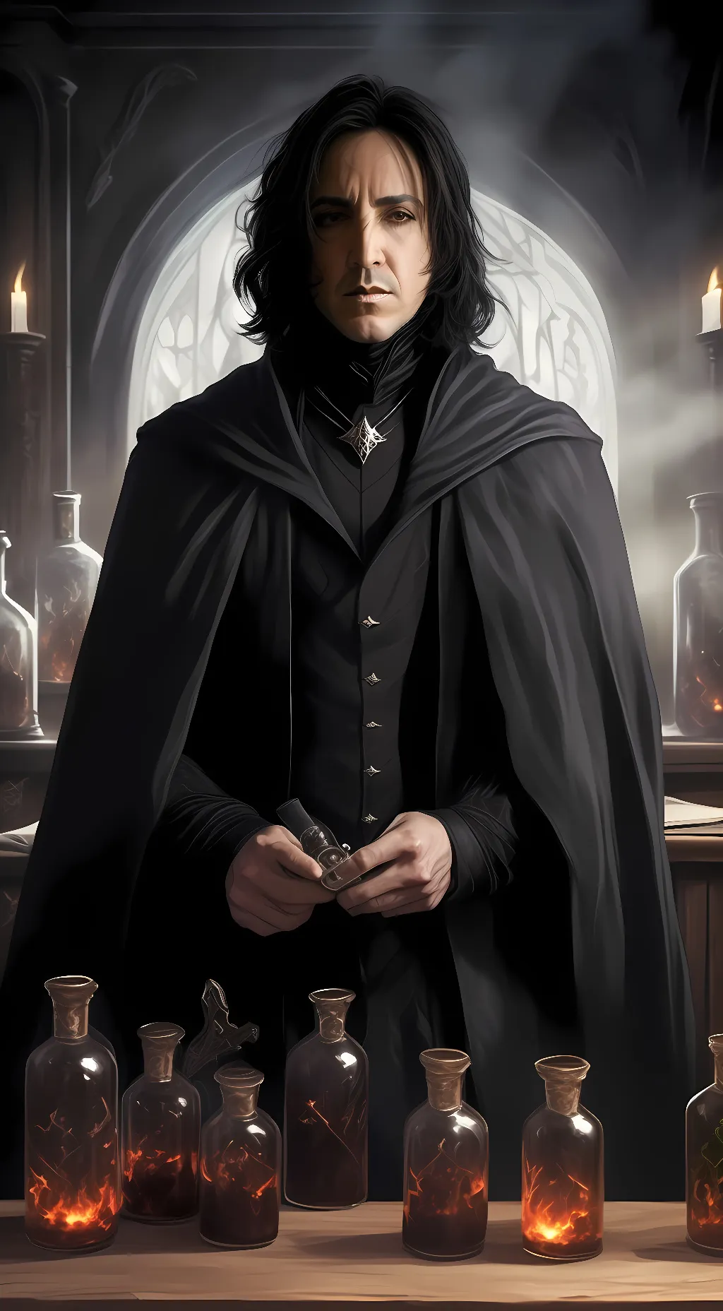 ai character: Severus Snape background