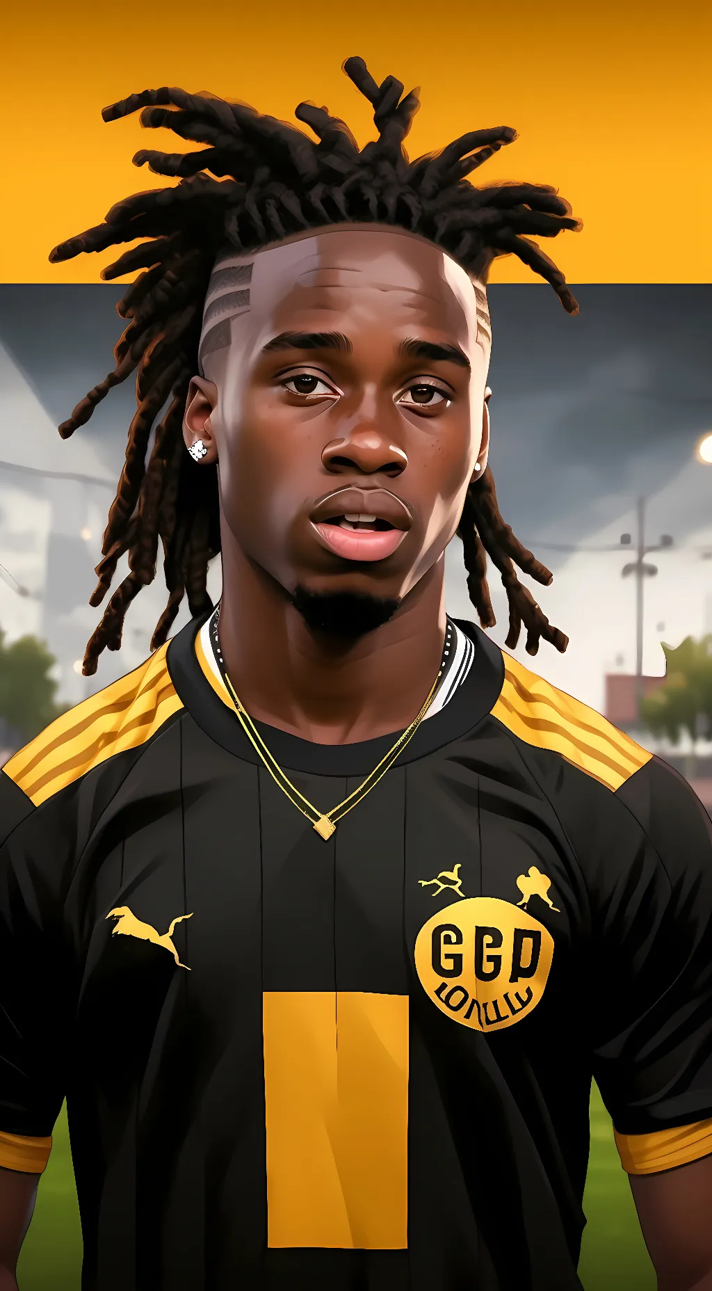 ai character: Jamie Bynoe-Gitten background