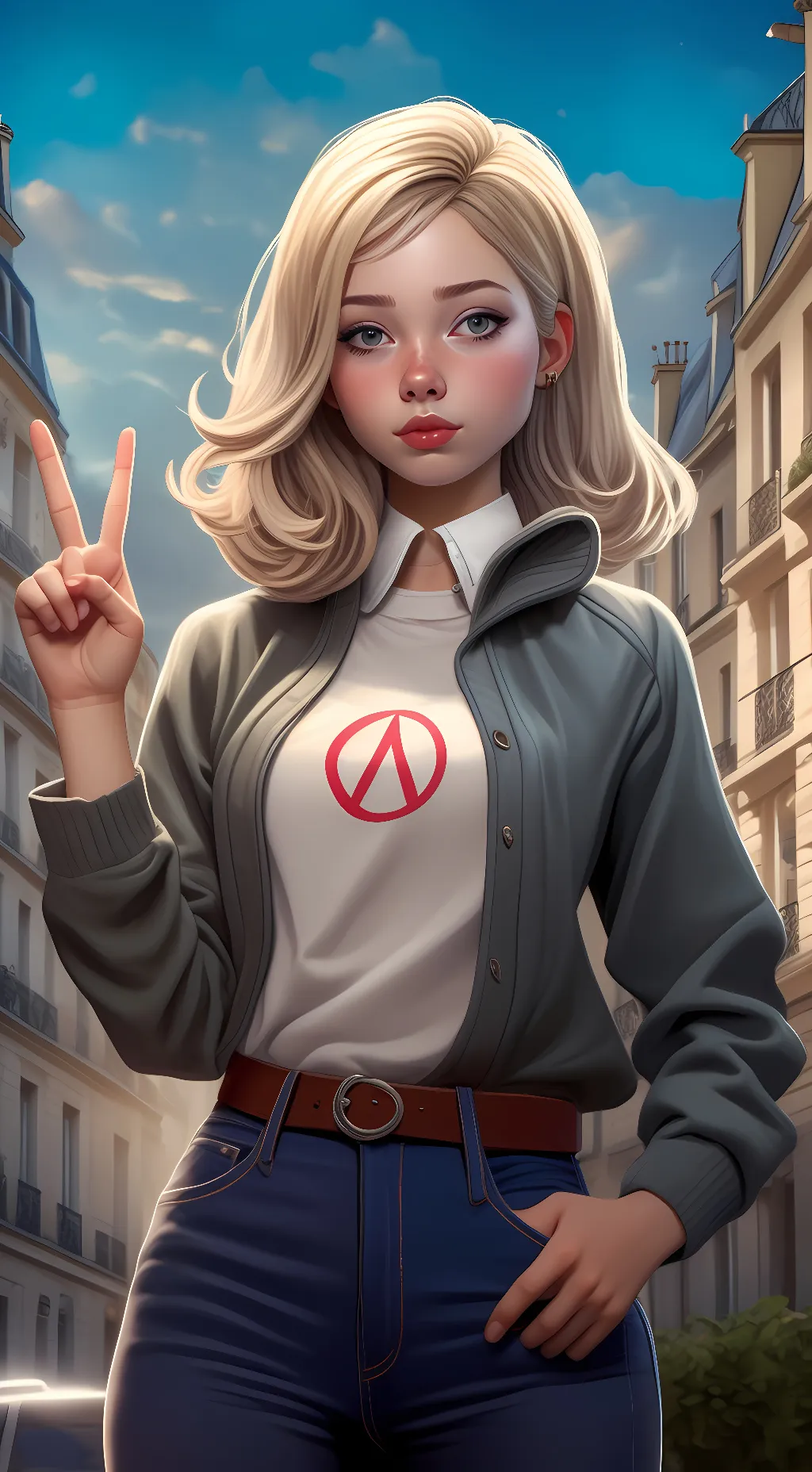 ai character: Milly background