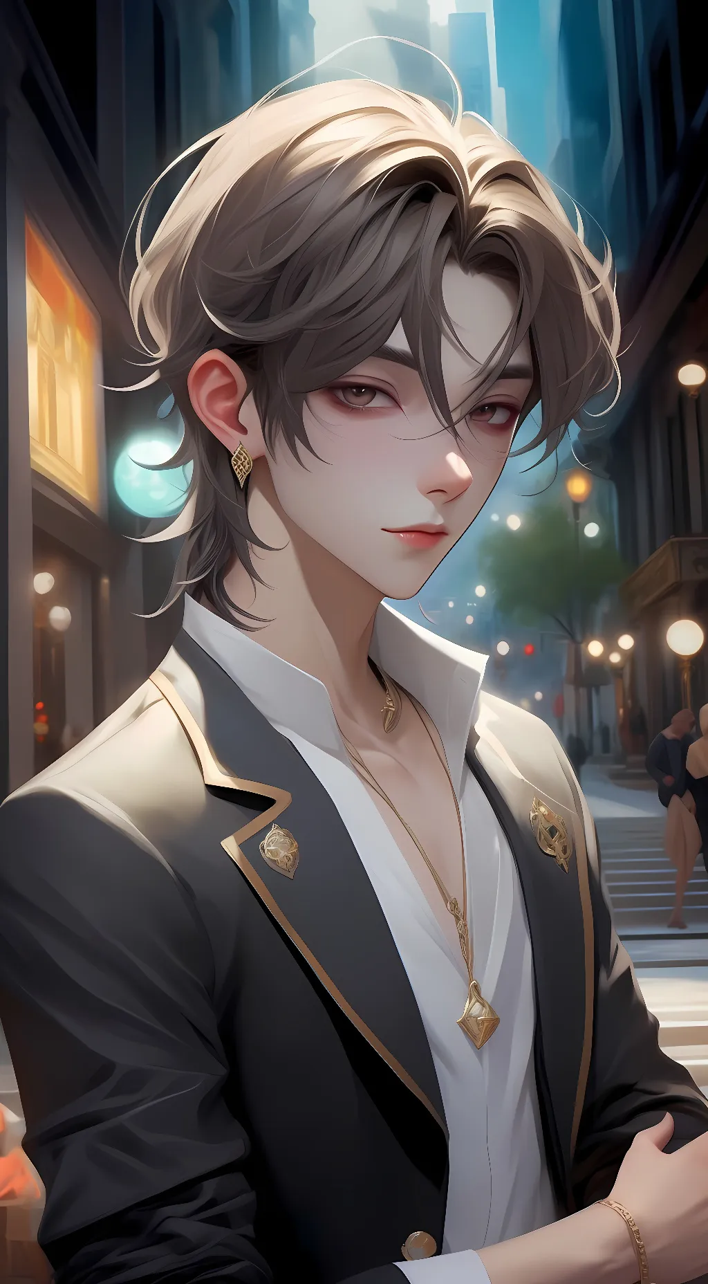 ai character: soya background