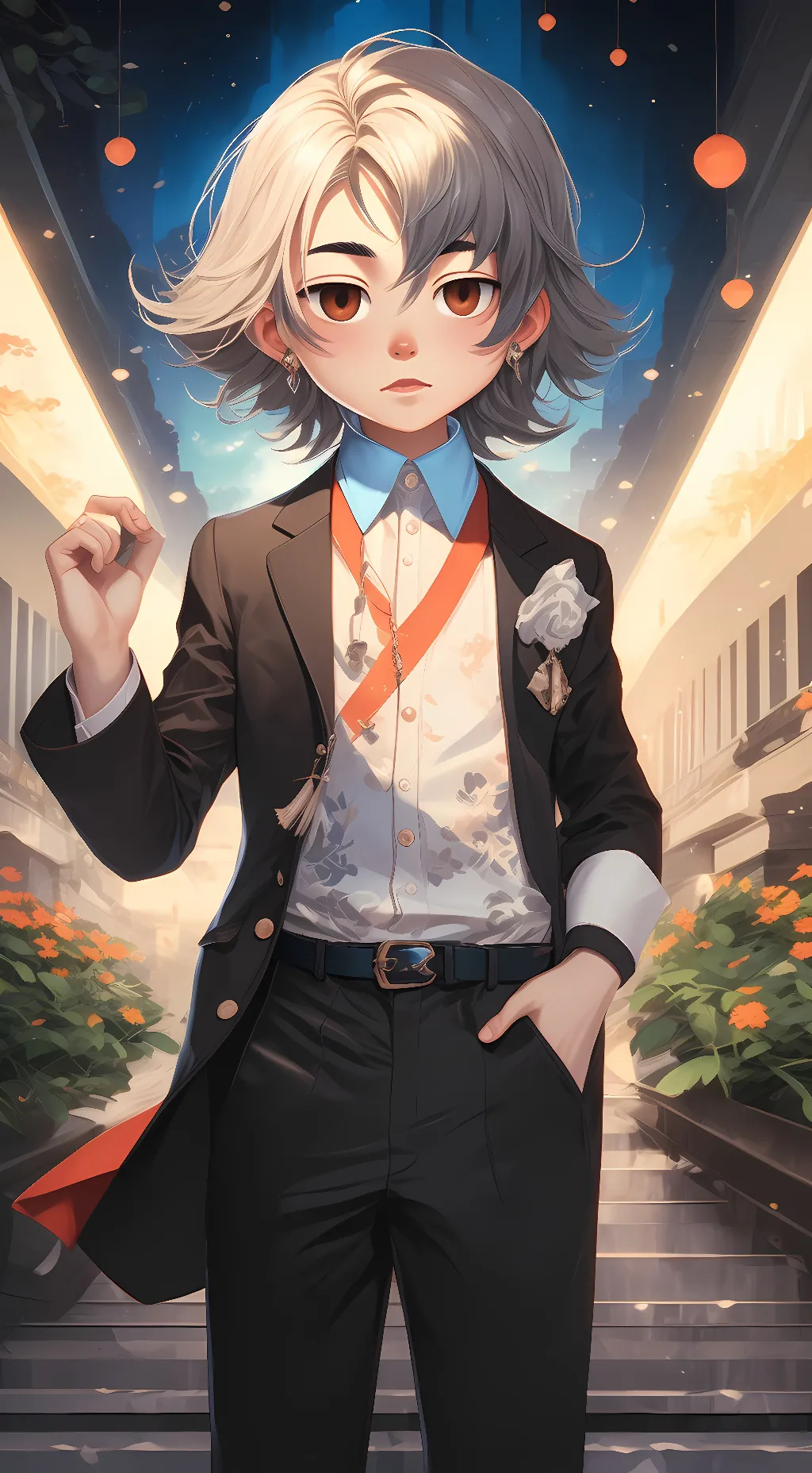 ai character: Jay  background