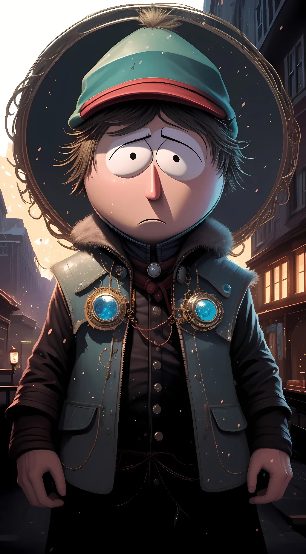 ai character: stan South P background