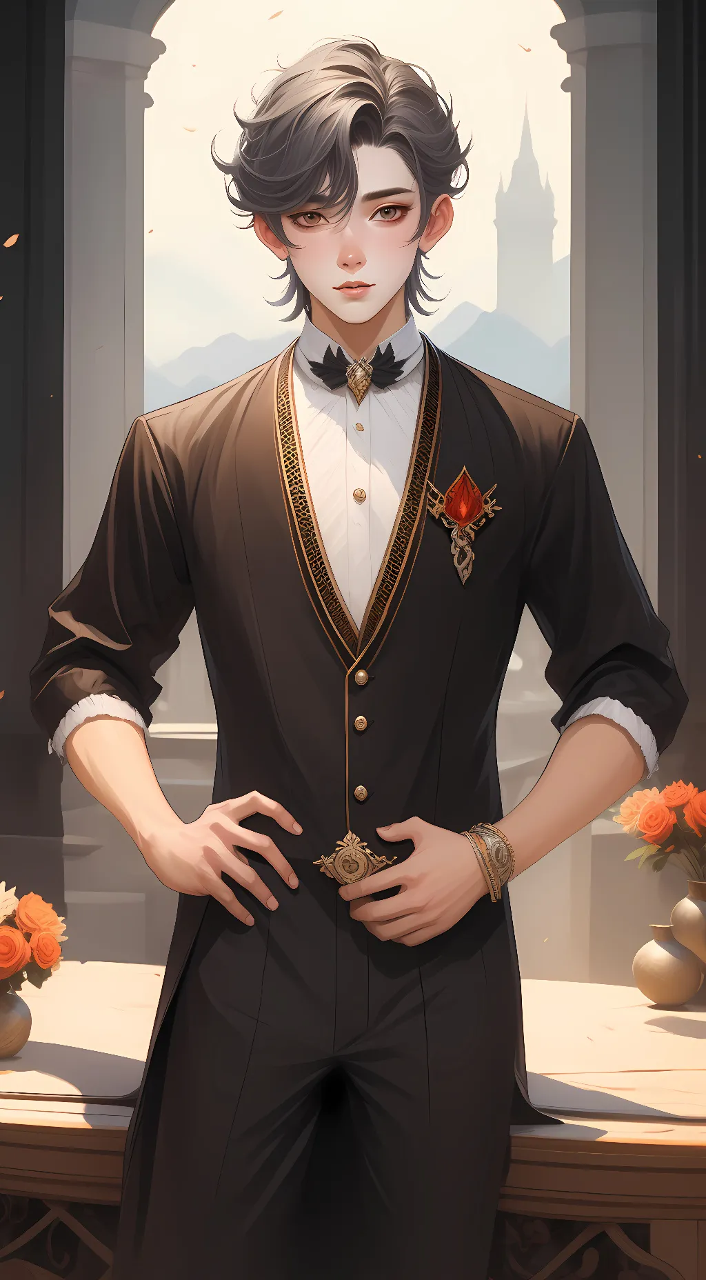 ai character: Kirin background