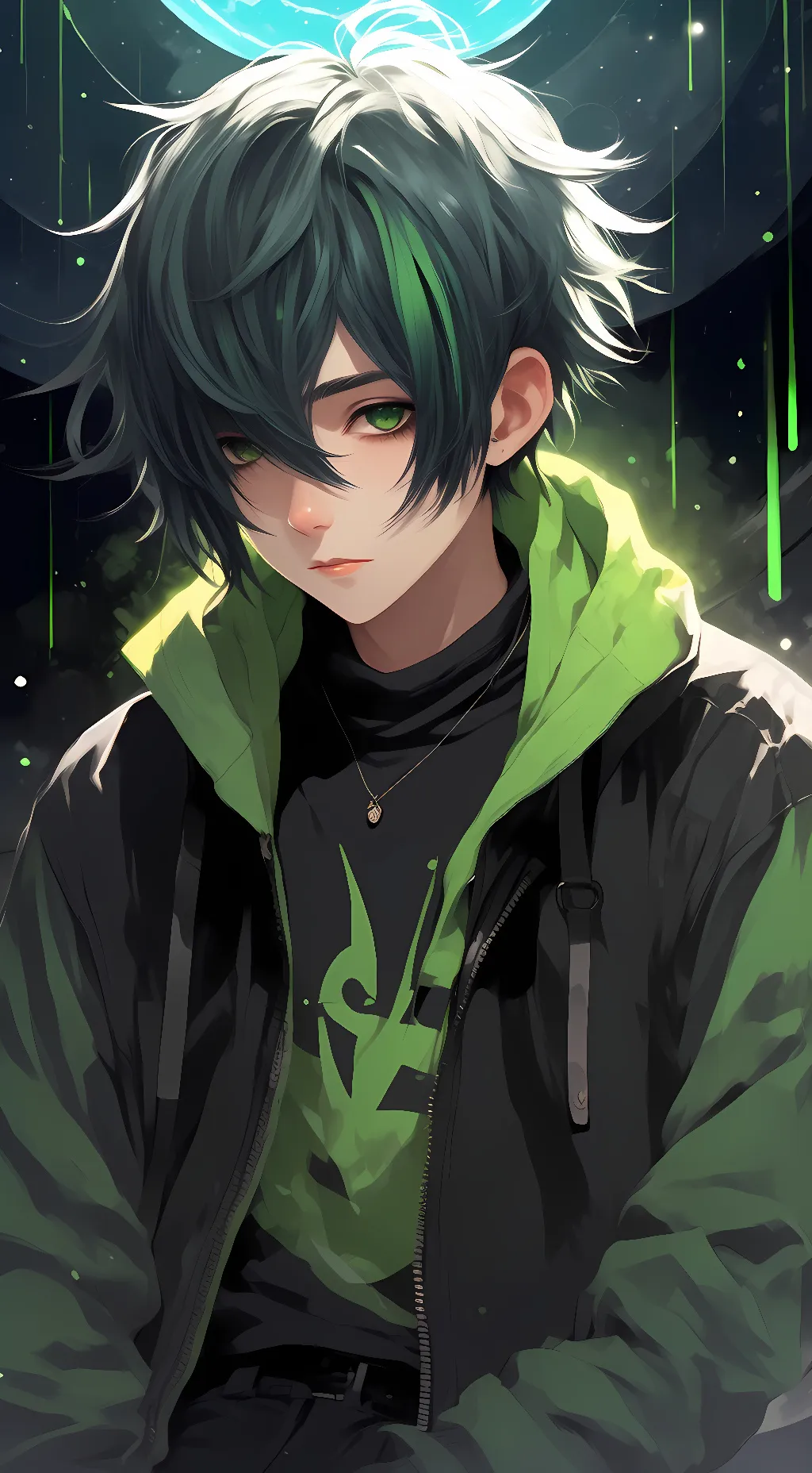 ai character: Ash Ruin background