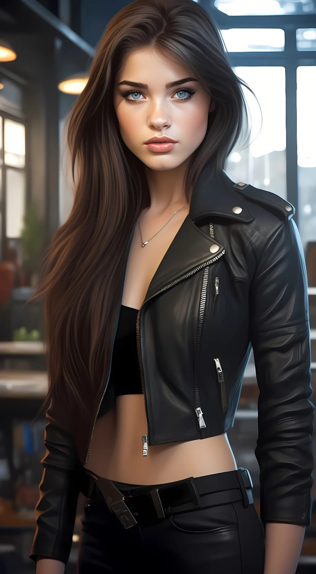 ai character: Quinn Anderson  background