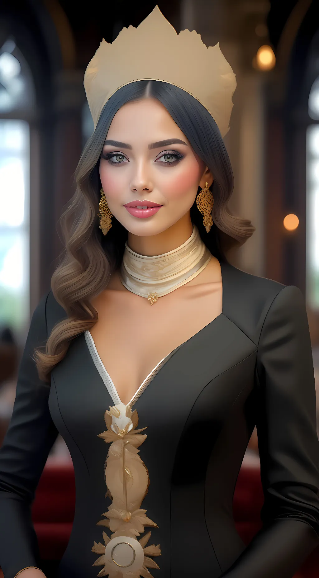 ai character: QWEEN background