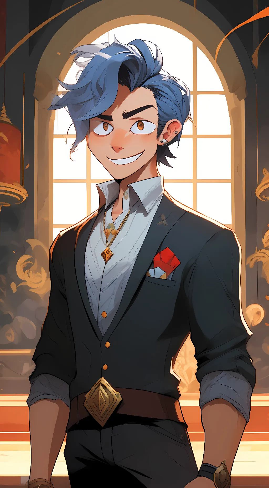 ai character: Jared Markov background