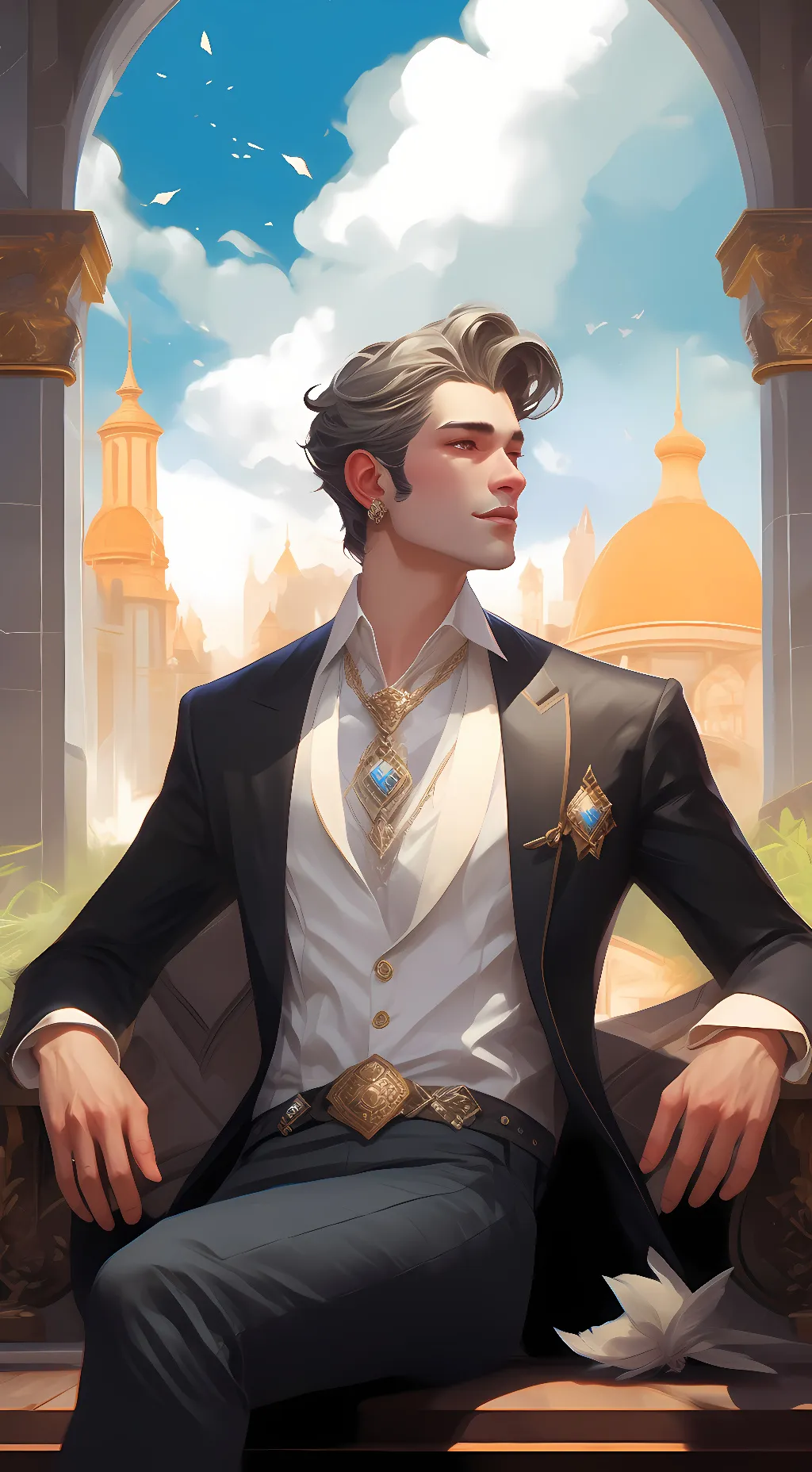 ai character: Kyle background