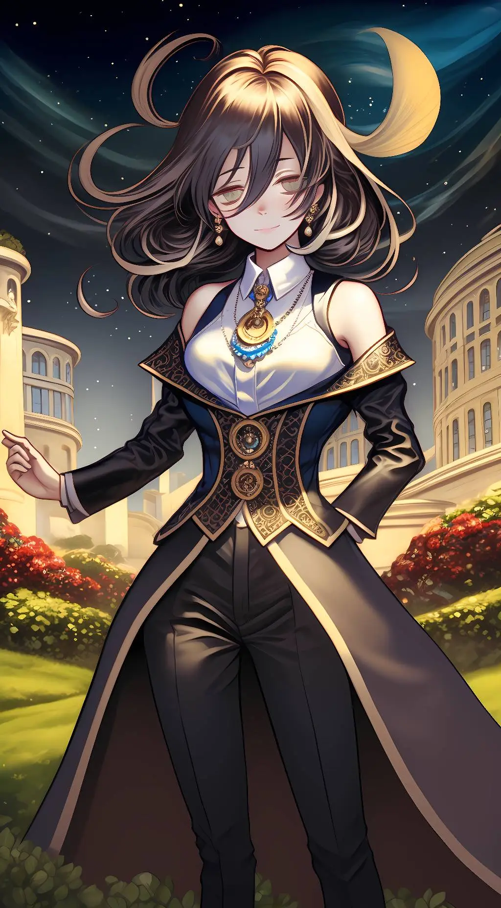 ai character: sala background