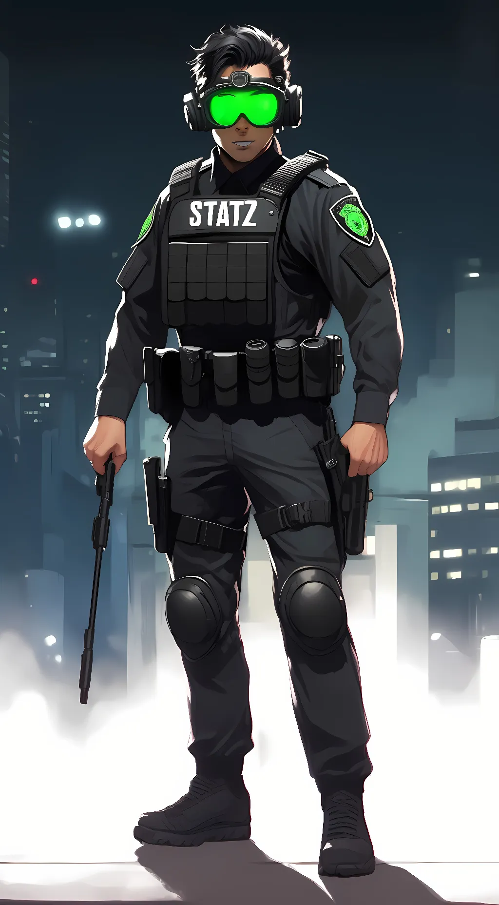 ai character: cloaker background