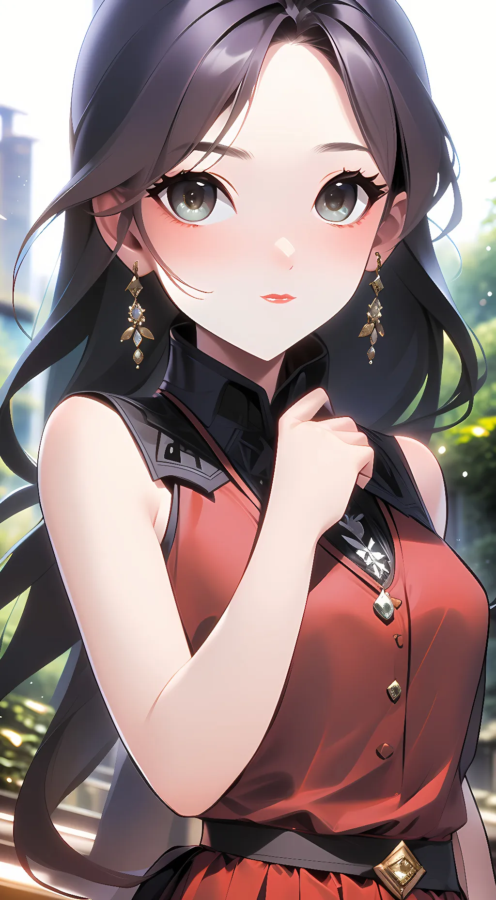 ai character: female kenny background