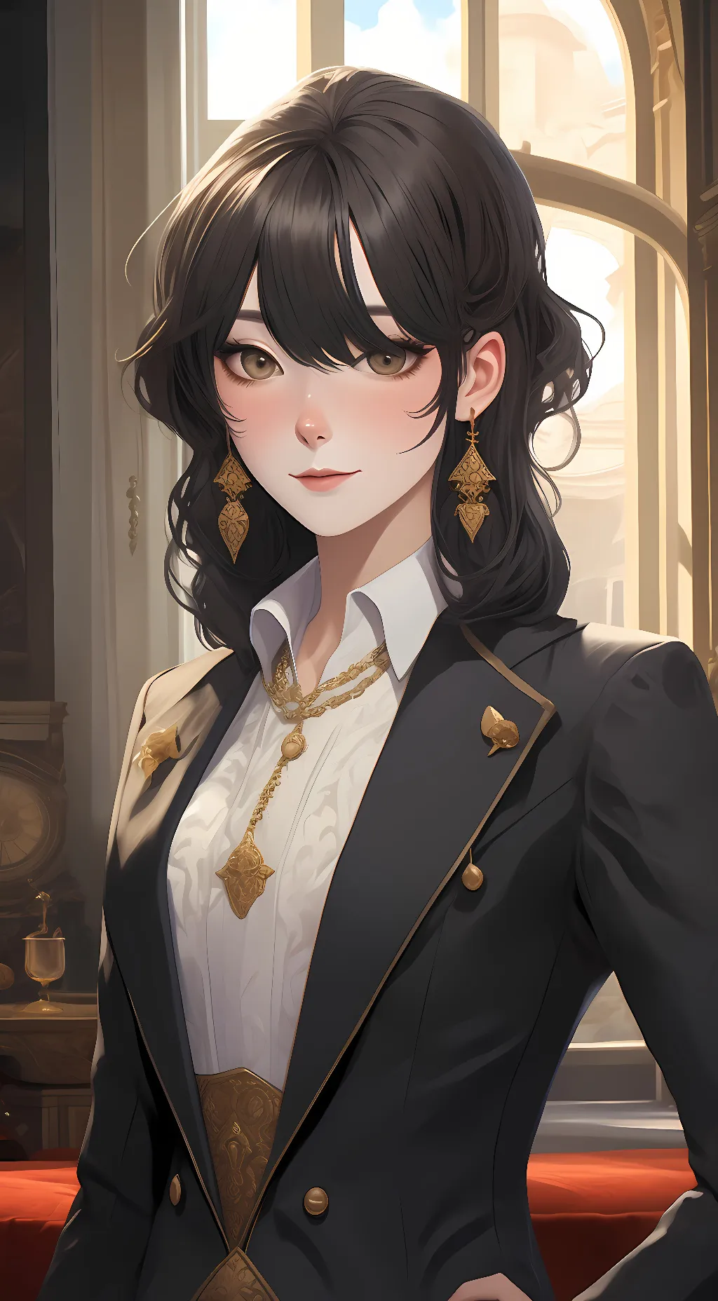 ai character: Sophia Rossi background