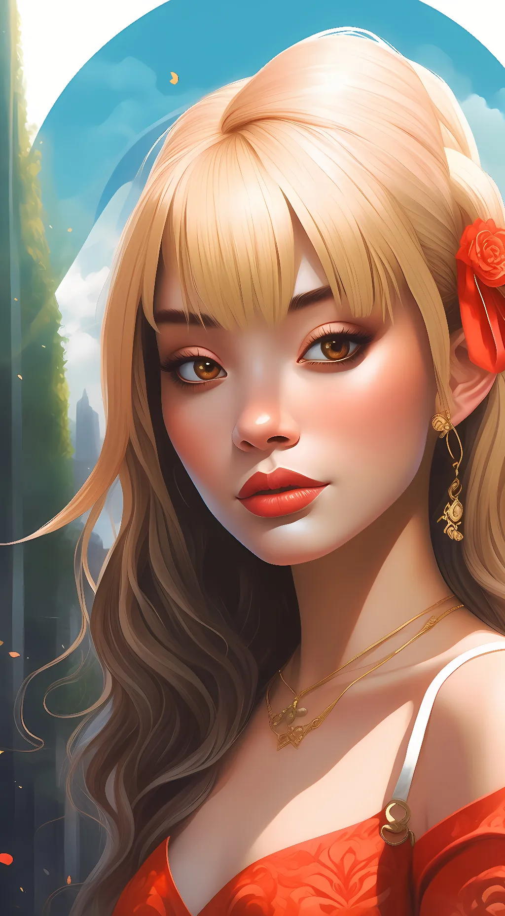 ai character:  Nicki background