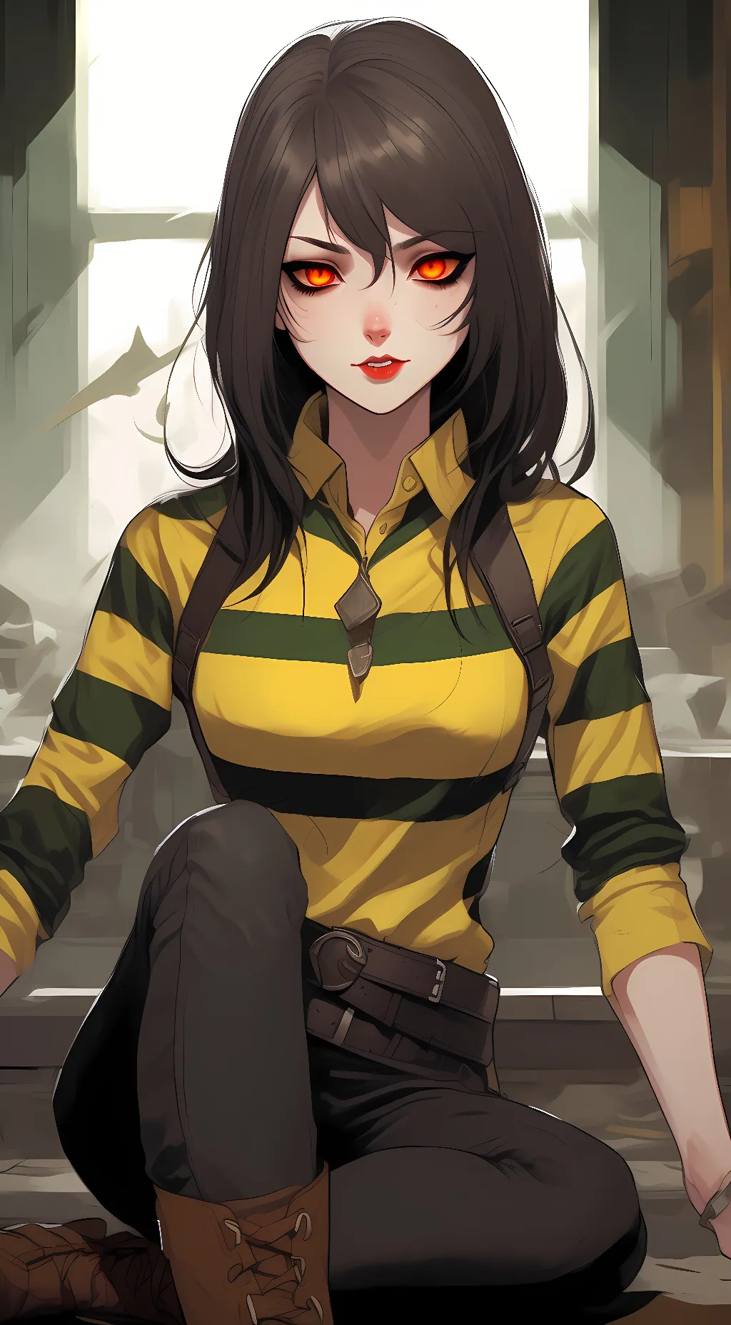 ai character: Chara (Genocide) background