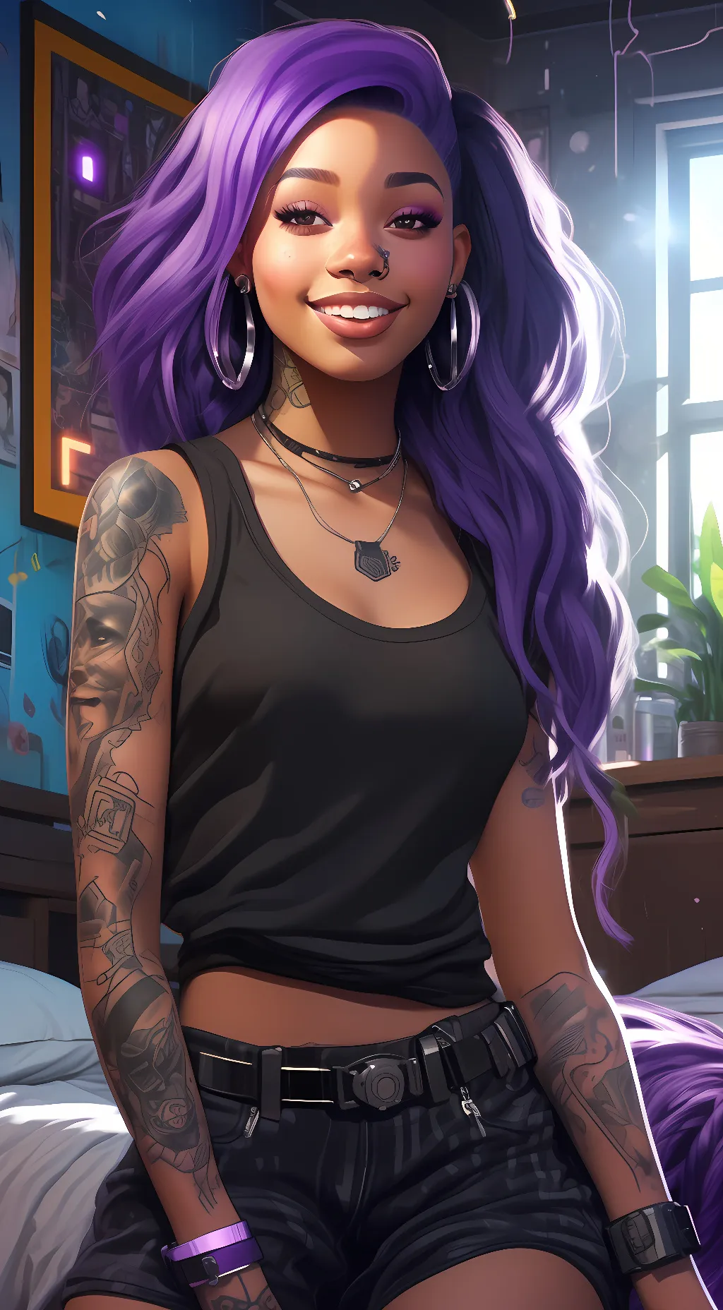 ai character: Raven Kennedy background