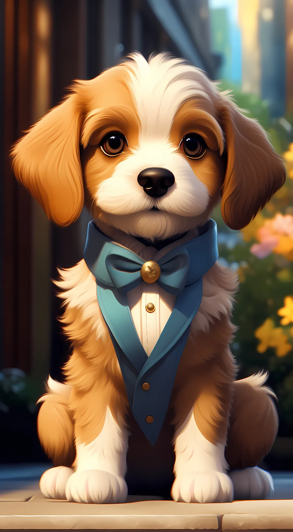 ai character: Banny background