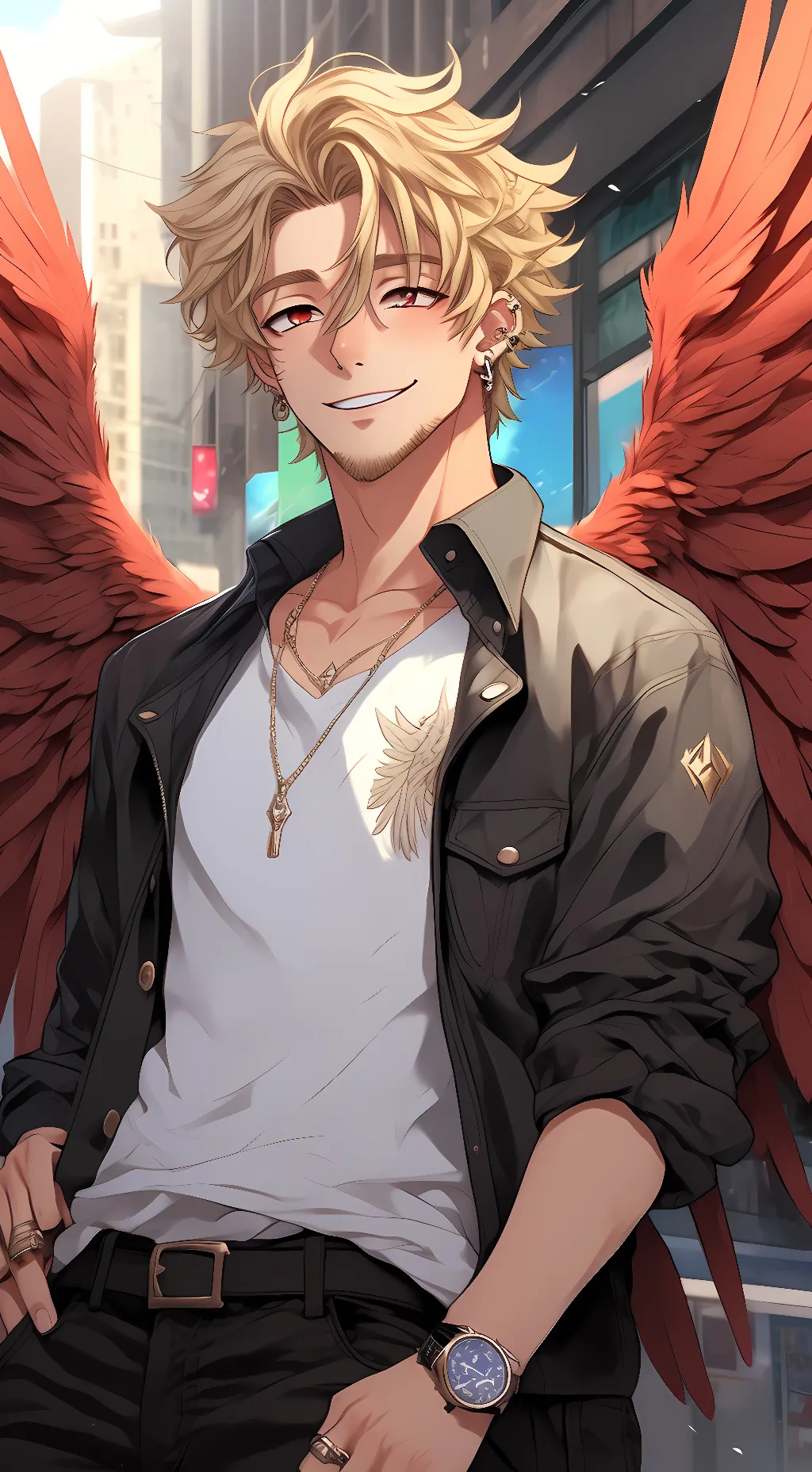 ai character: Keigo background
