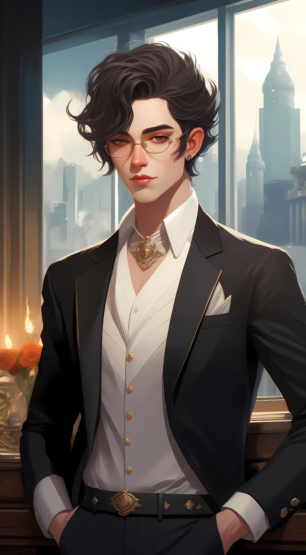 ai character: Gen background
