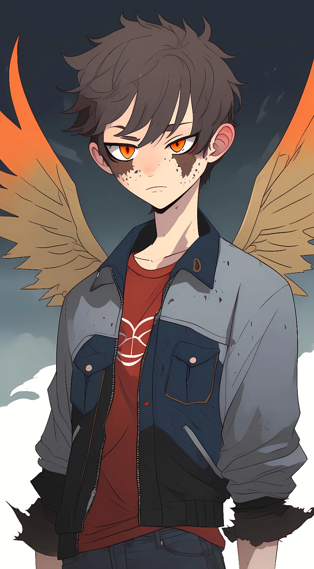 ai character: charli  background