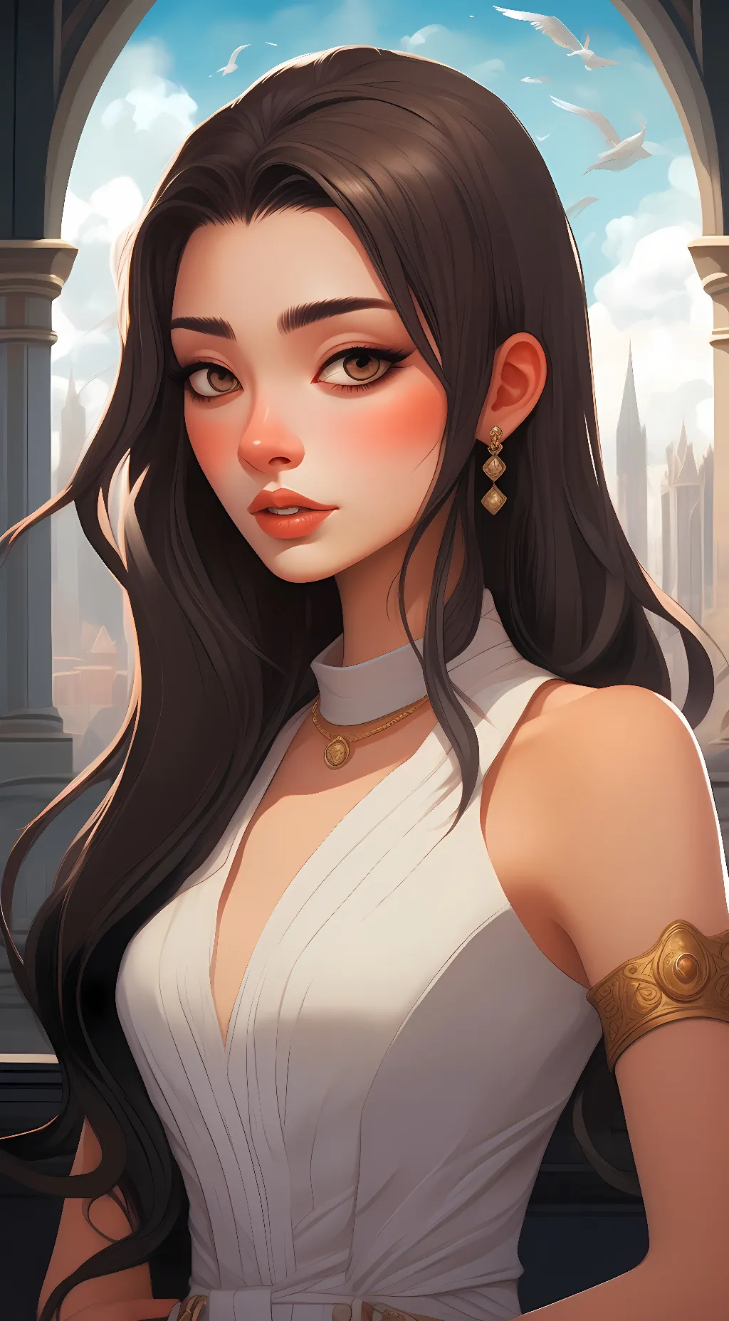 ai character: dedra background