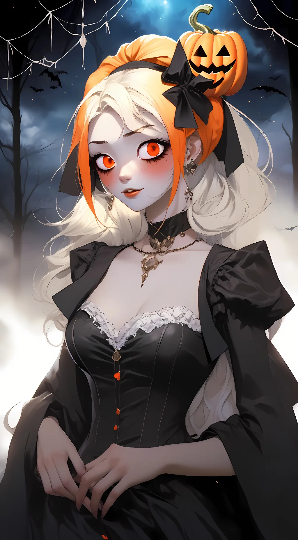 ai character: Sophia Black background