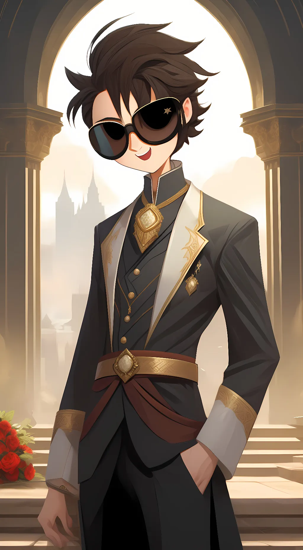 ai character: HAA Studios Noggin background