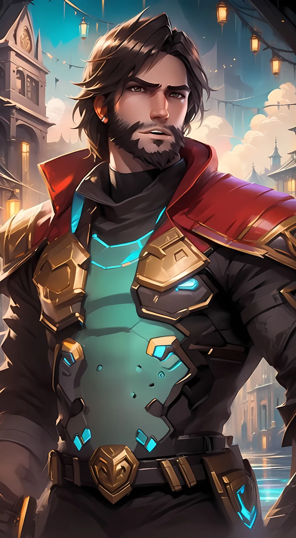 ai character: Cole Cassidy  background