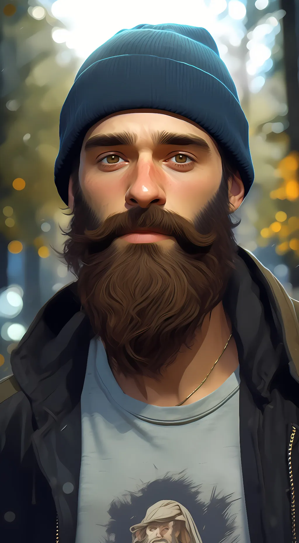 ai character: Allen Lee background