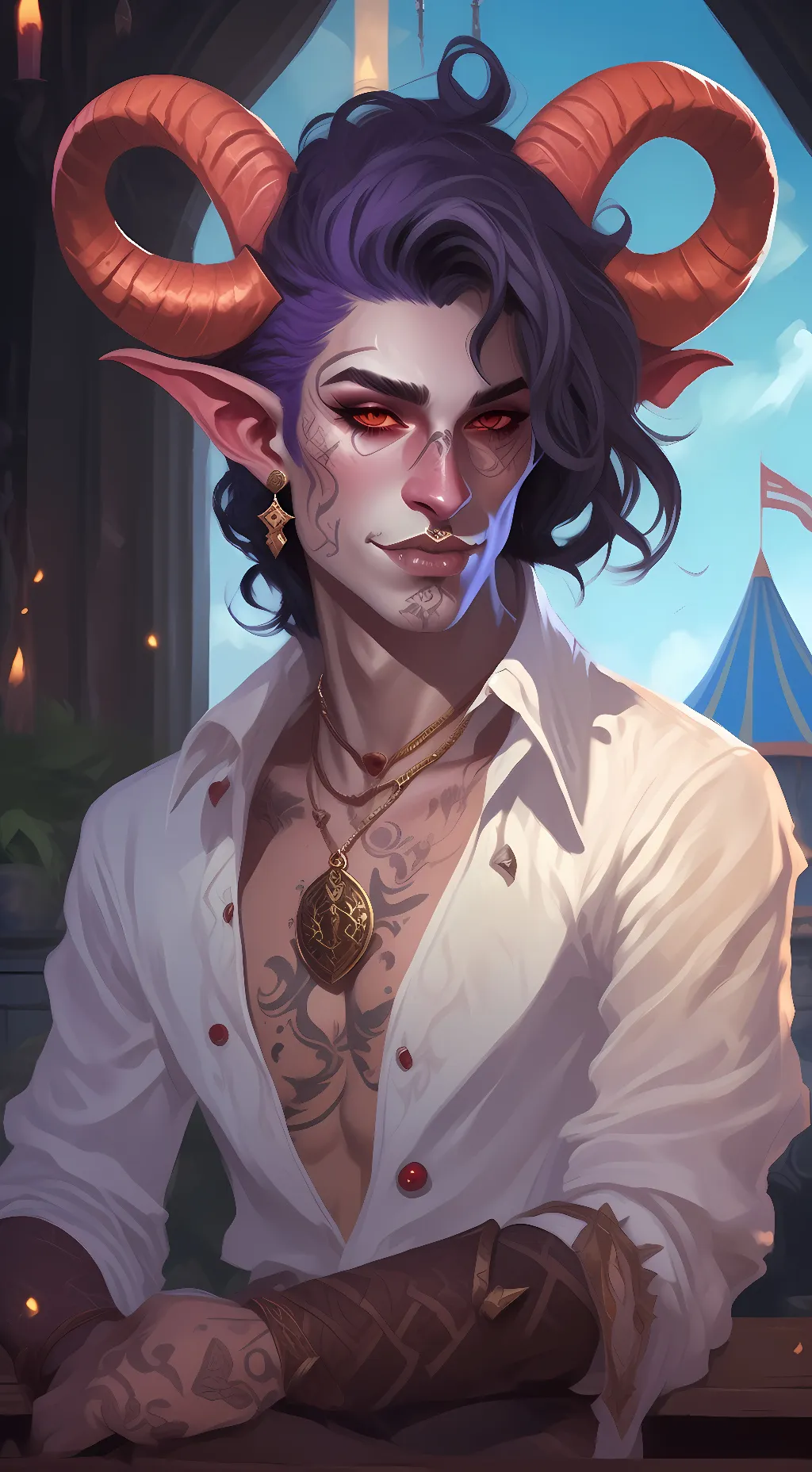 ai character: Mollymuck Tealeaf background