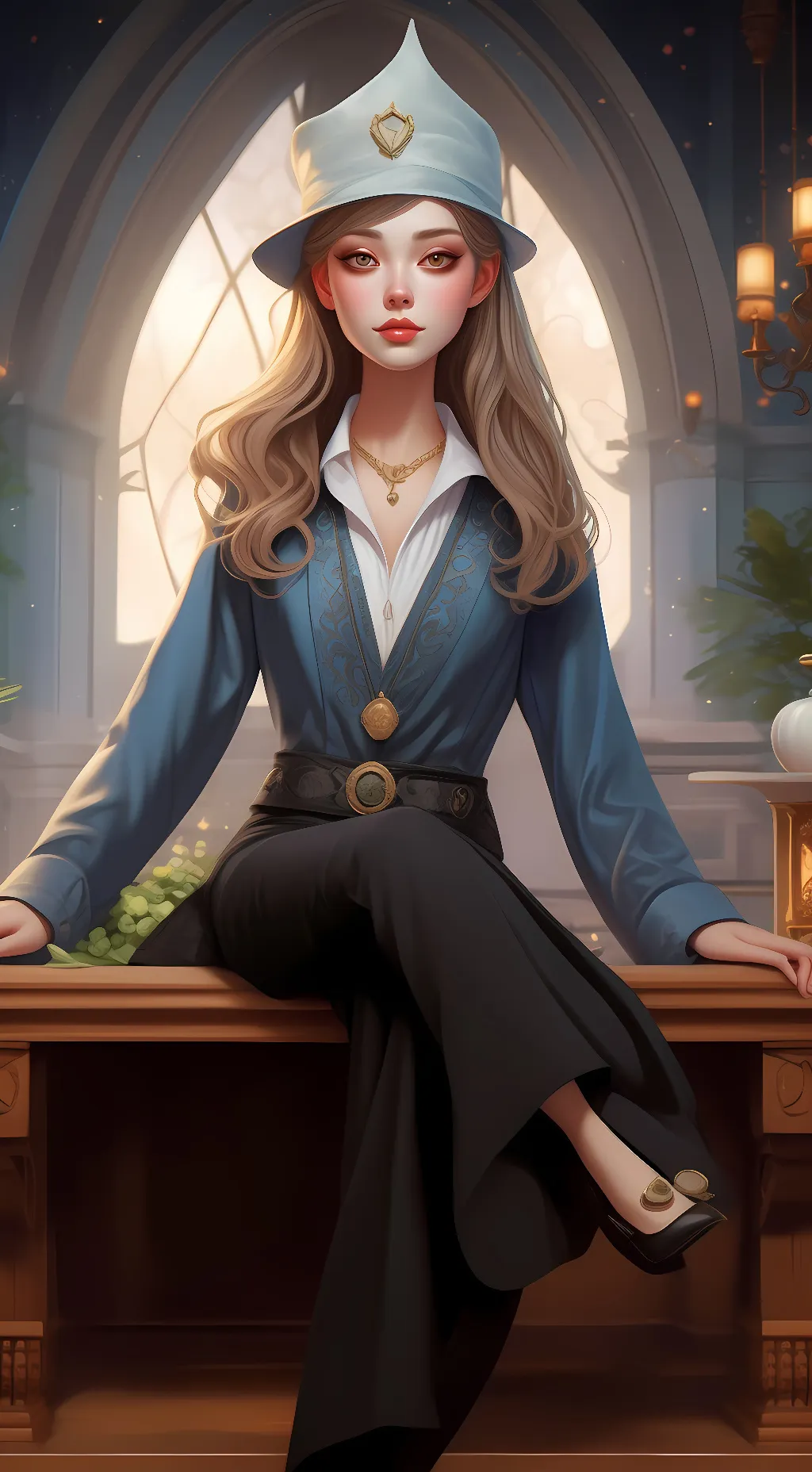 ai character: ki background