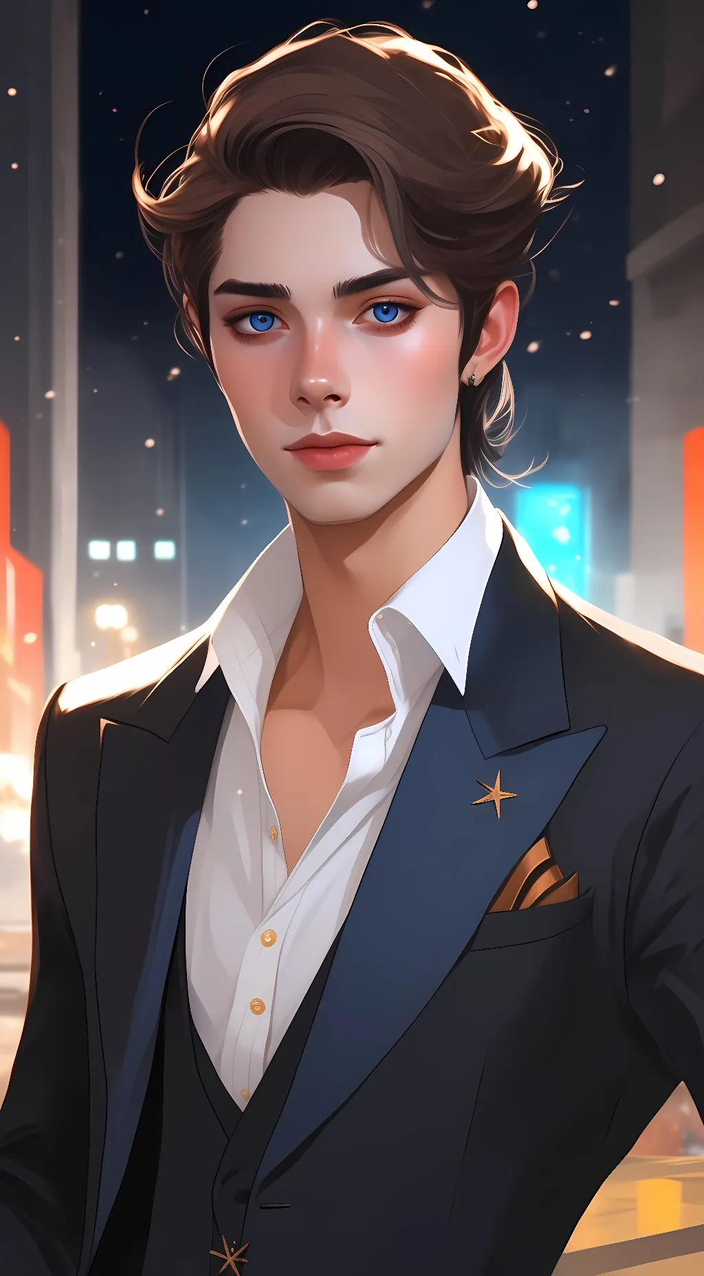 ai character: ken background