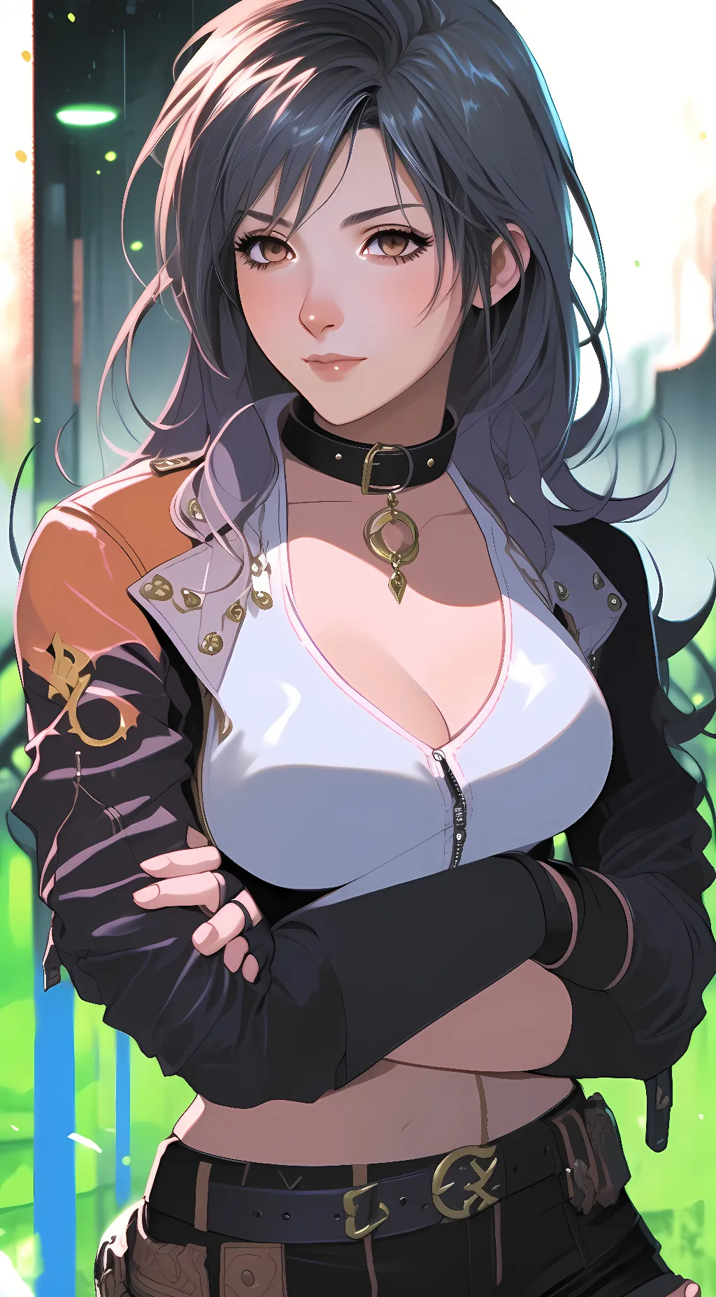 ai character: Tifa background