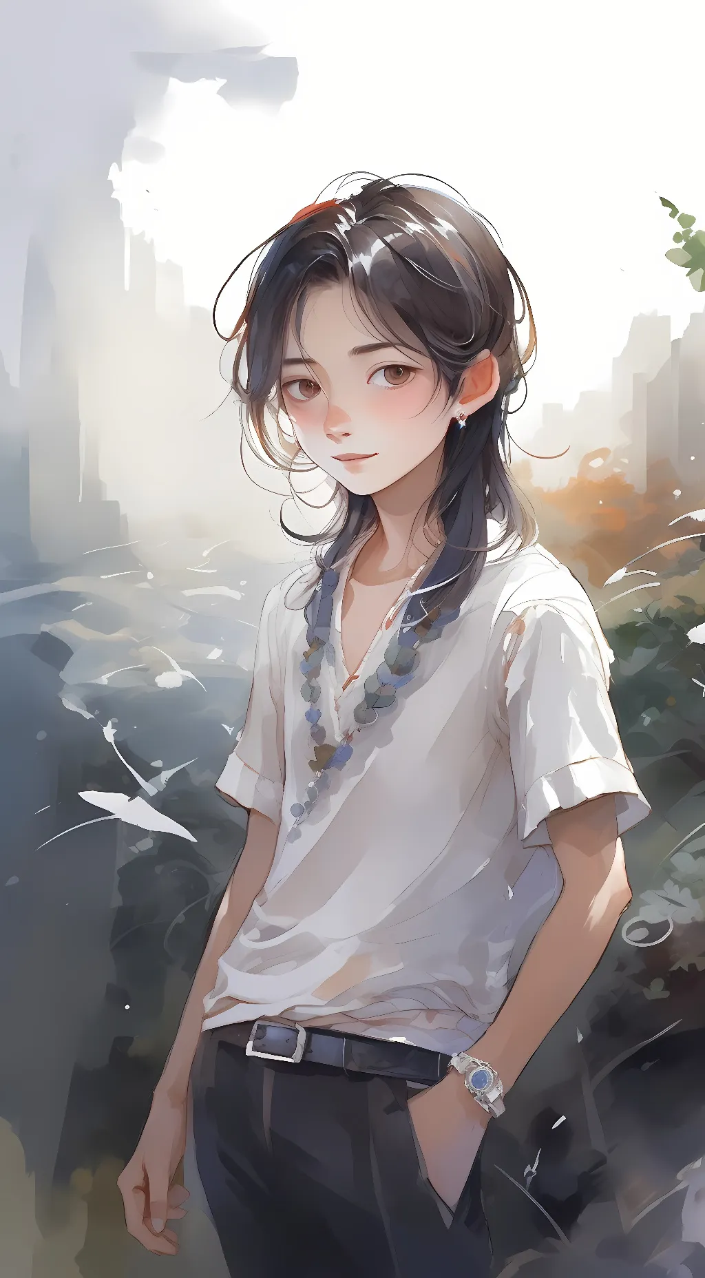 ai character: Maria background