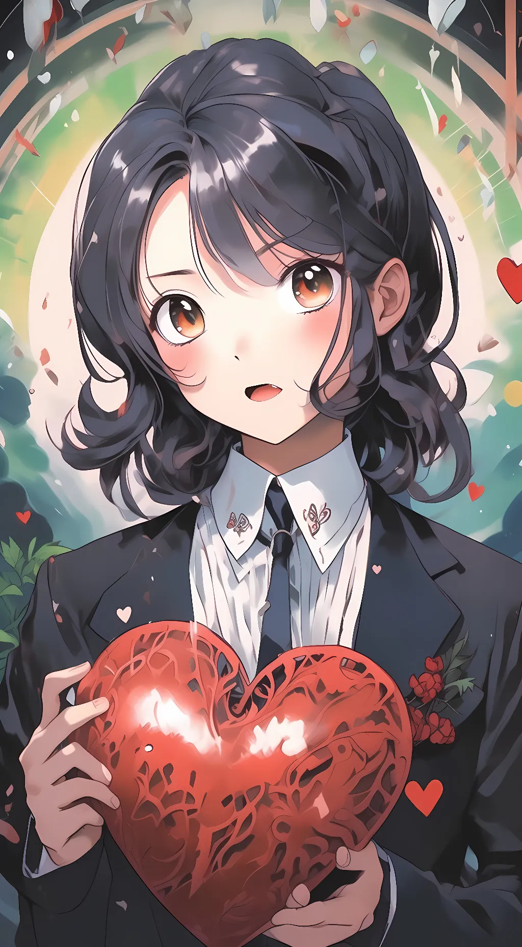 ai character: Aki Adagaki background