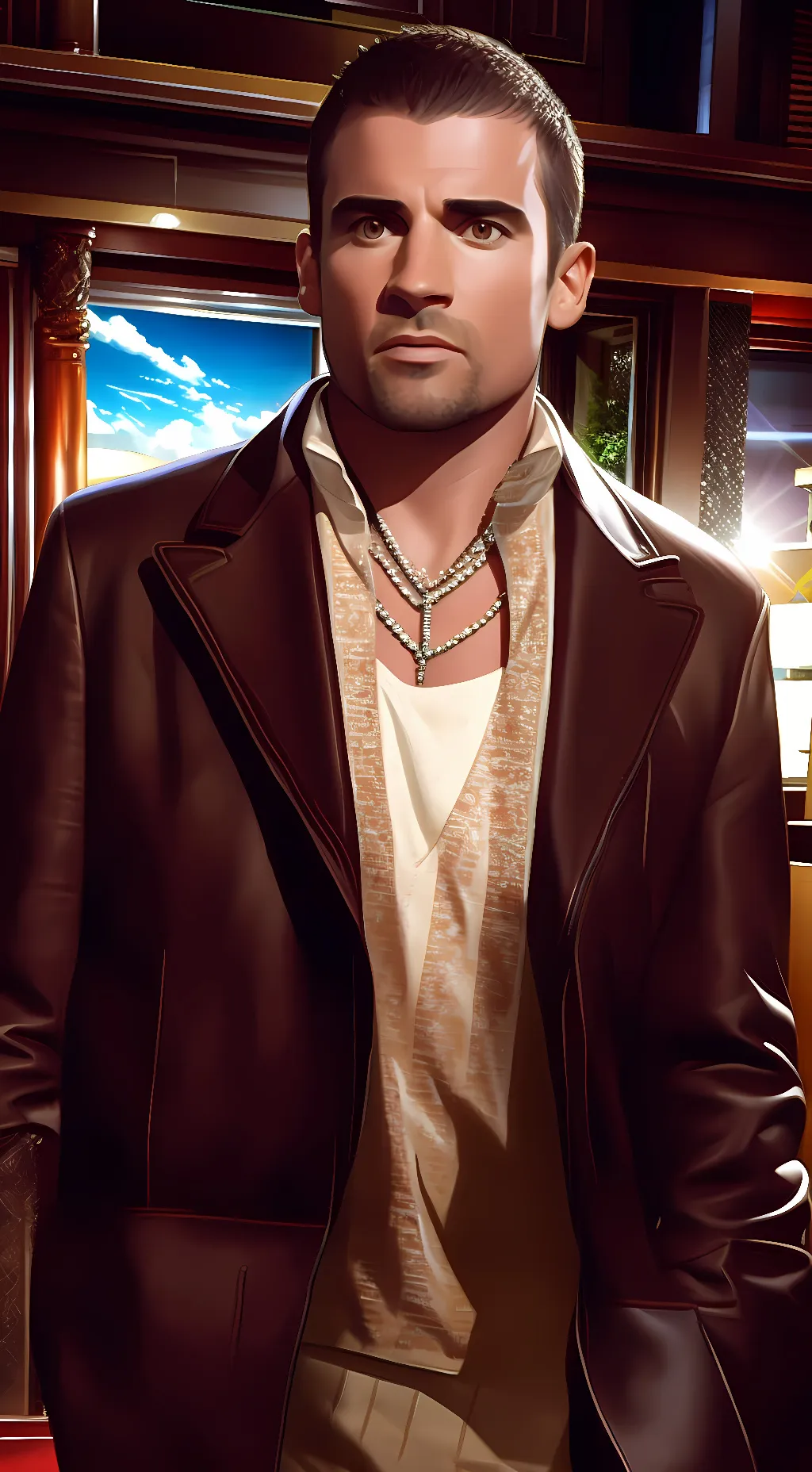 ai character: Drake background