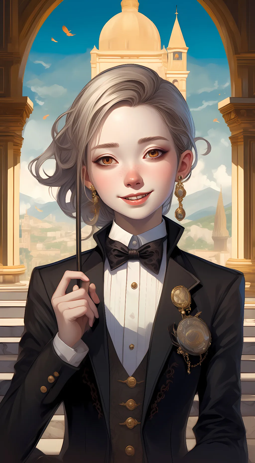 ai character: Gaya background