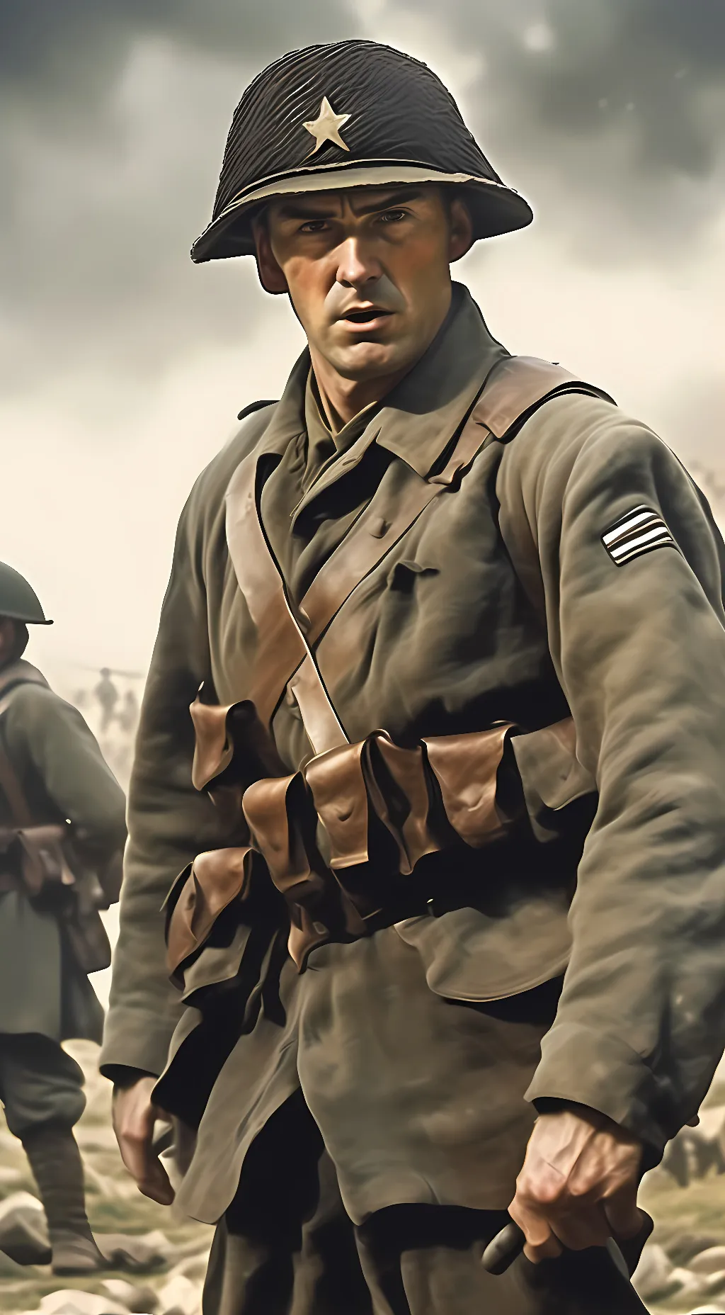 ai character: Sgt. Pierson  background