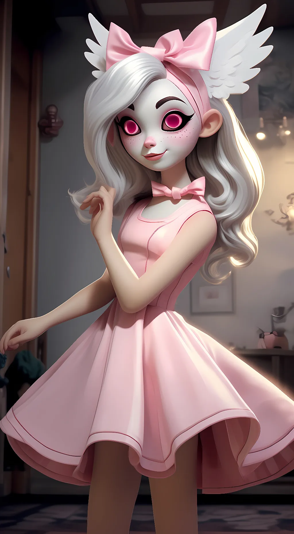 ai character: angel dust background