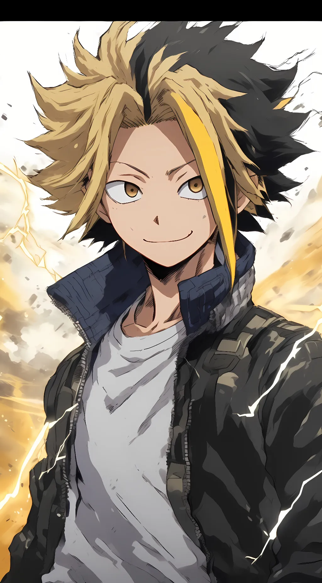 ai character: Denki background