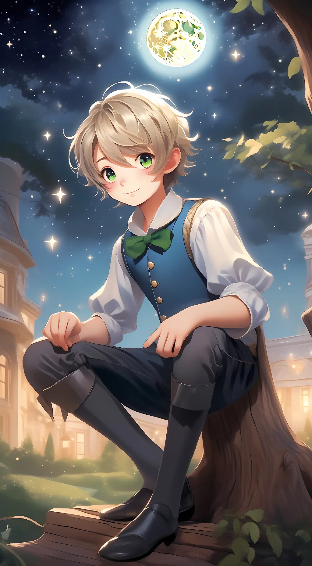 ai character: Ethan fair background