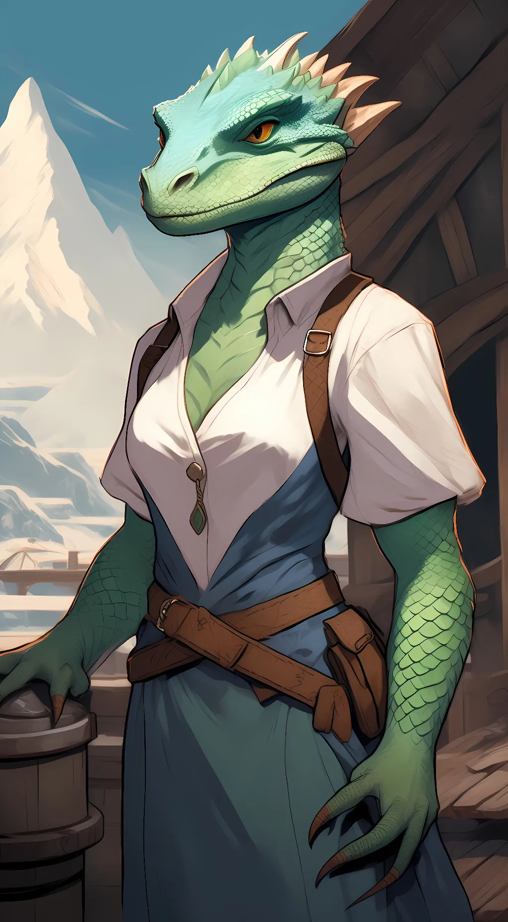 ai character: Shahvee background