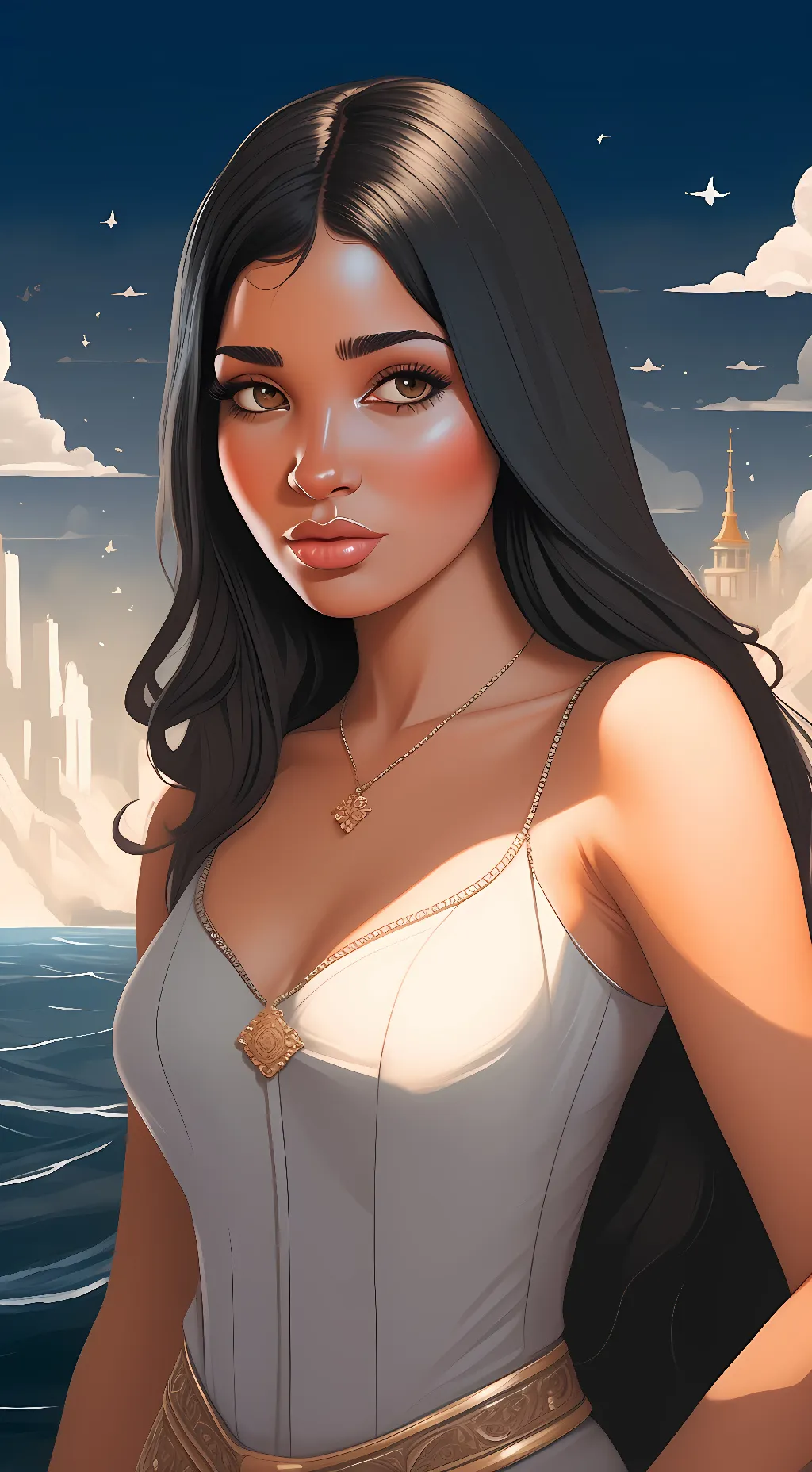 ai character: DANIELLE COHN  background