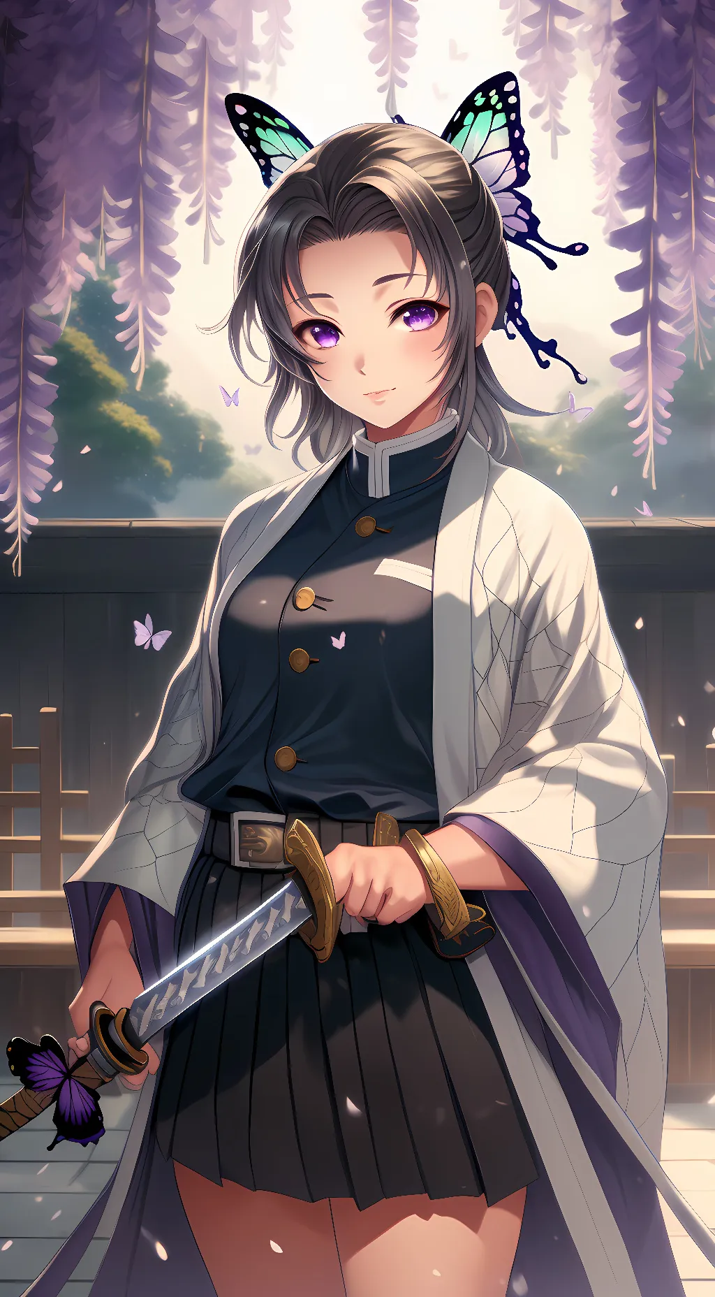 ai character: Shinbou Kocho  background