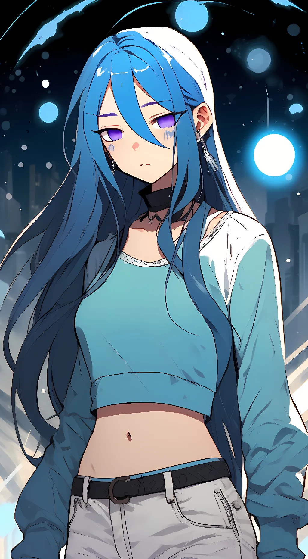 ai character: Cold wubbox background