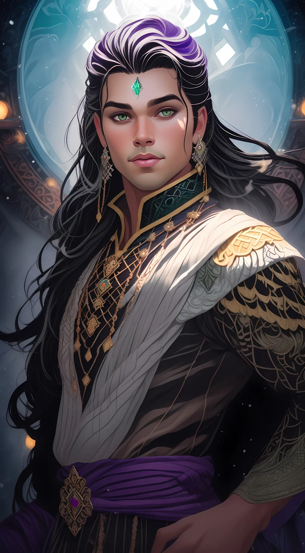 ai character: Prince Ezeran  background