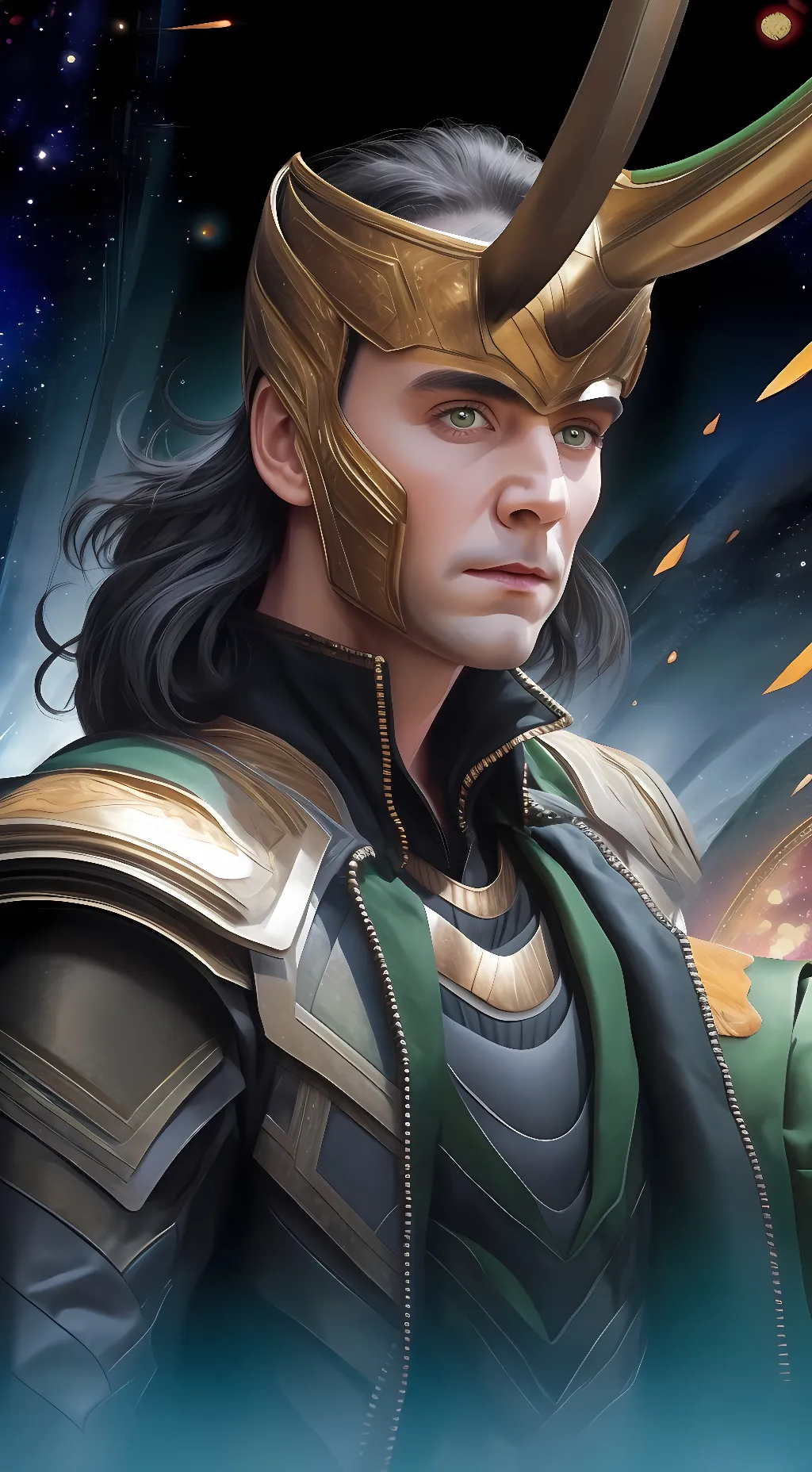 ai character: Loki Laufeyson background