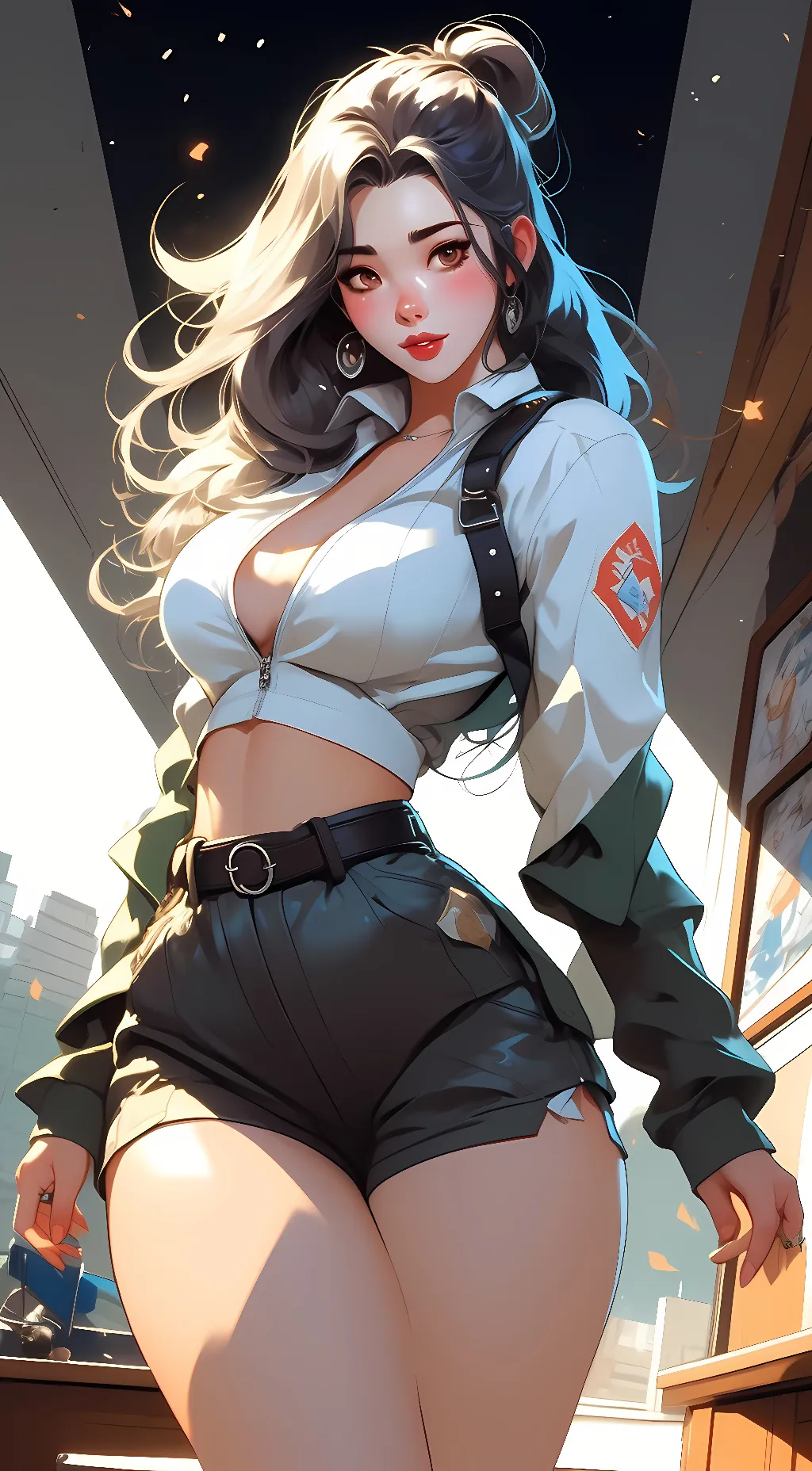 ai character: nany background