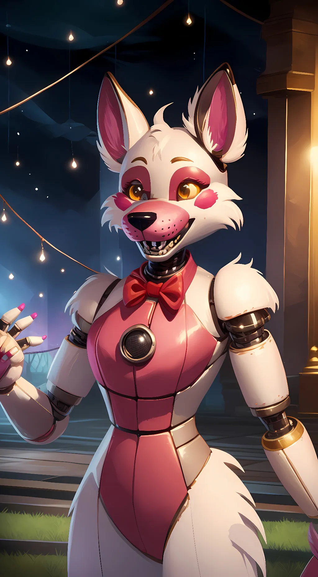 ai character: Mangle background